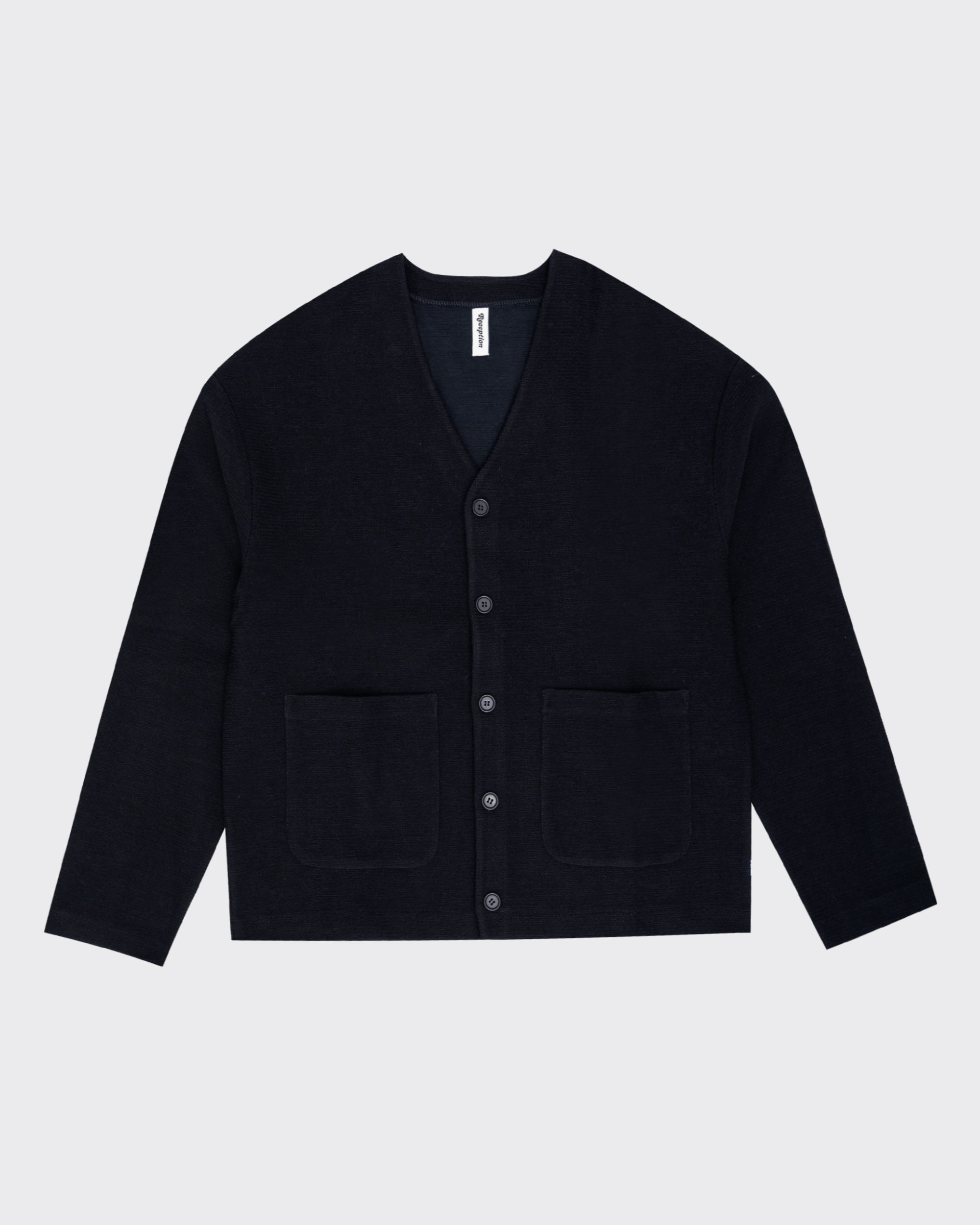 Reception - Knit - Daily - Cardigan - Dark Navy