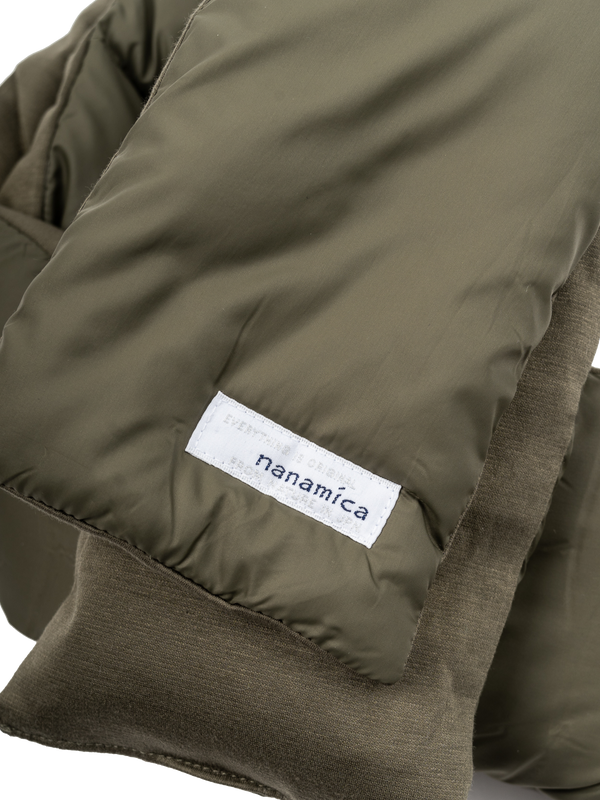 nanamica - Accessories - Down - Muffler - Khaki