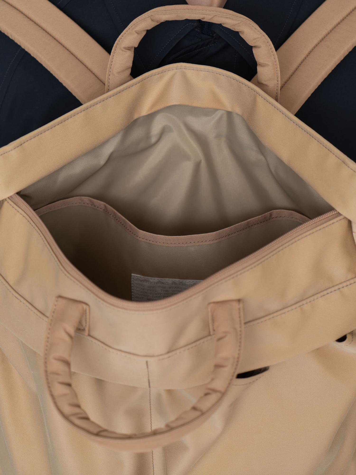 nanamica - Accessories - Water Repellent - Helmet Bag - Navy