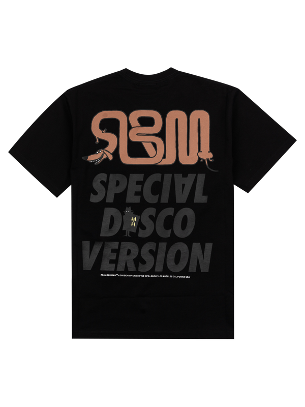 Real Bad Man - Tee - Special Disco Version - SS Tee - Washed Black