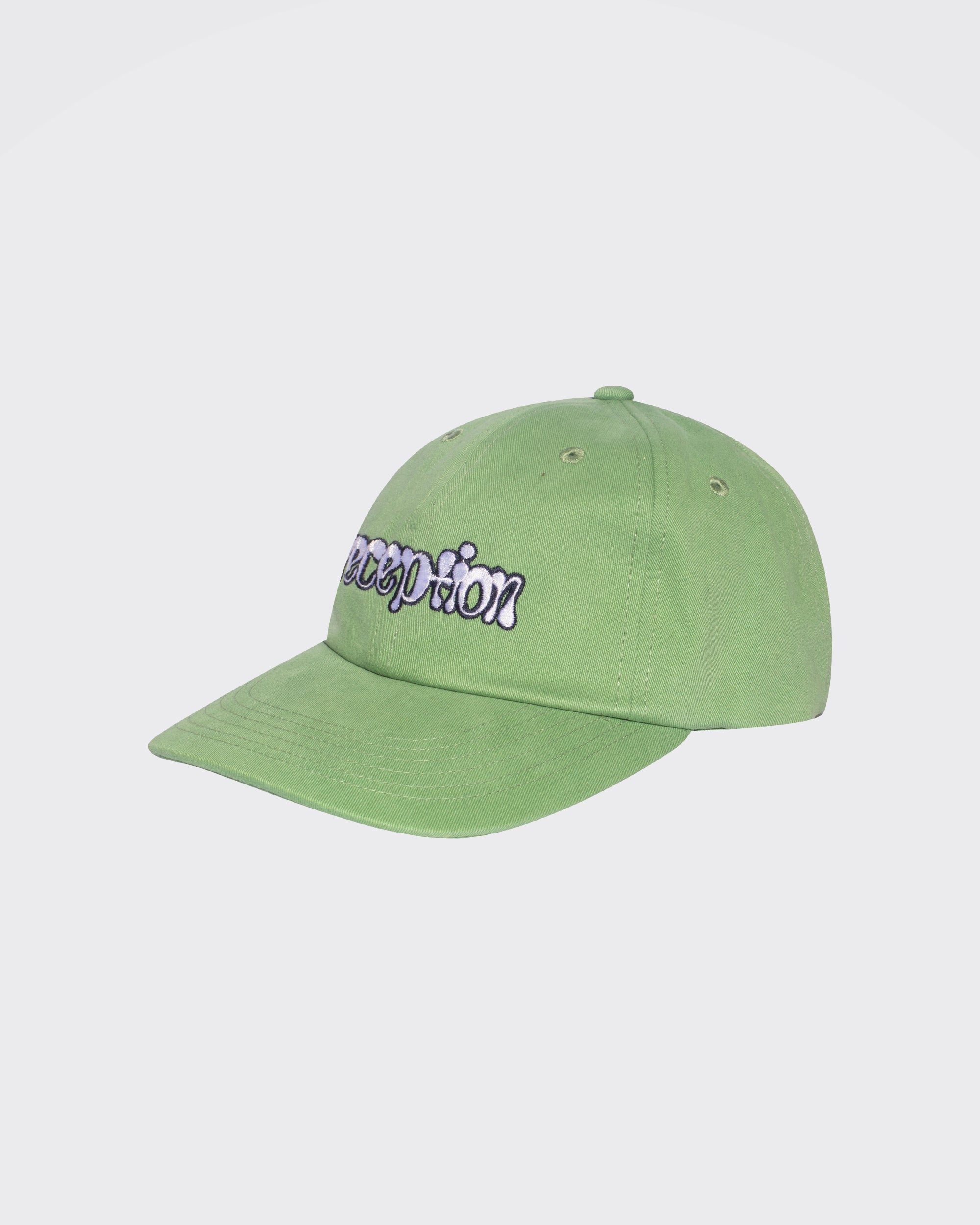 Reception - Hat - Gimmie - 6 Panel Cap - Smoke Green
