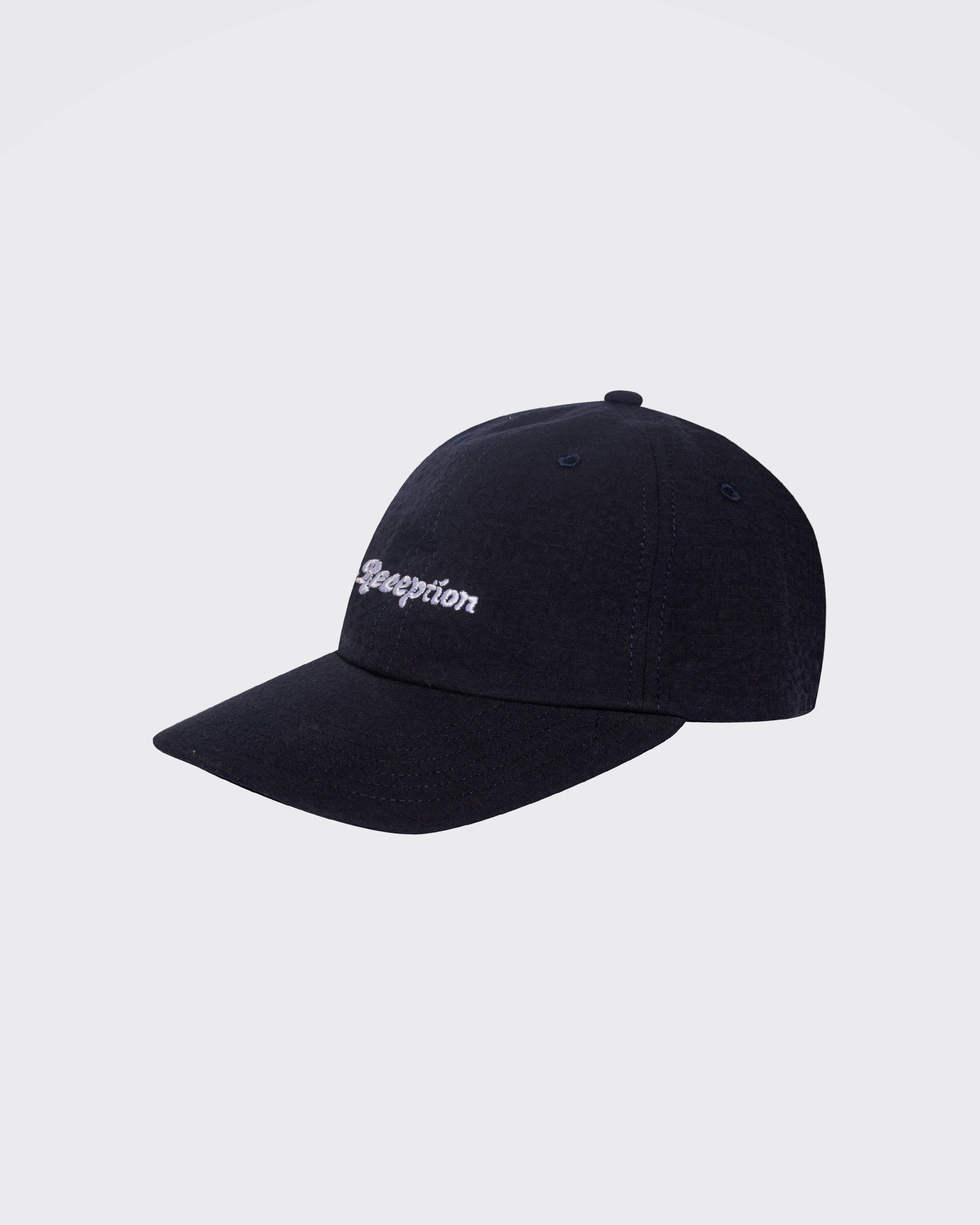 Reception - Hats - Classic Logo - 6 Panel Cap - Dark Navy