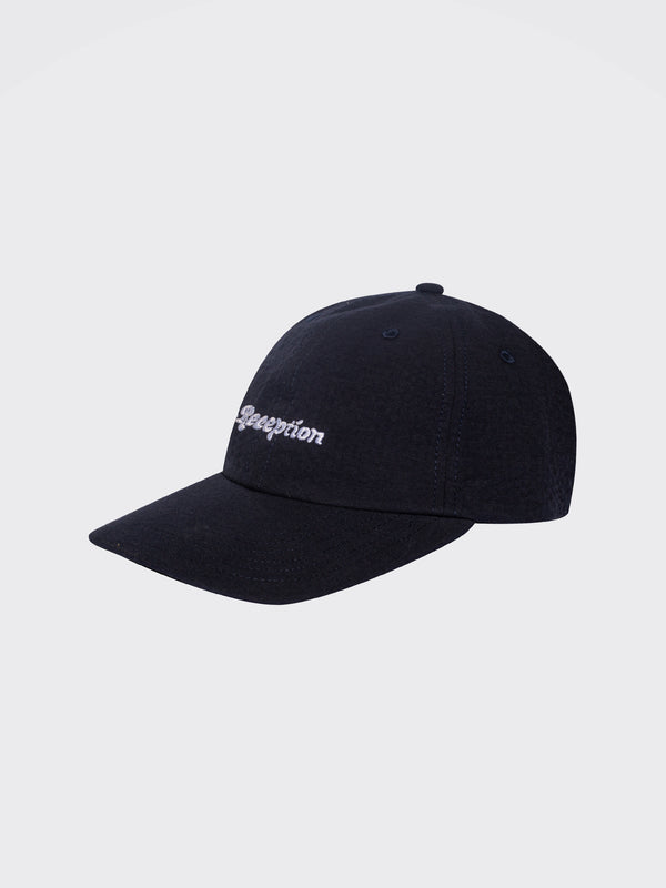 Reception - Hats - Classic Logo - 6 Panel Cap - Dark Navy
