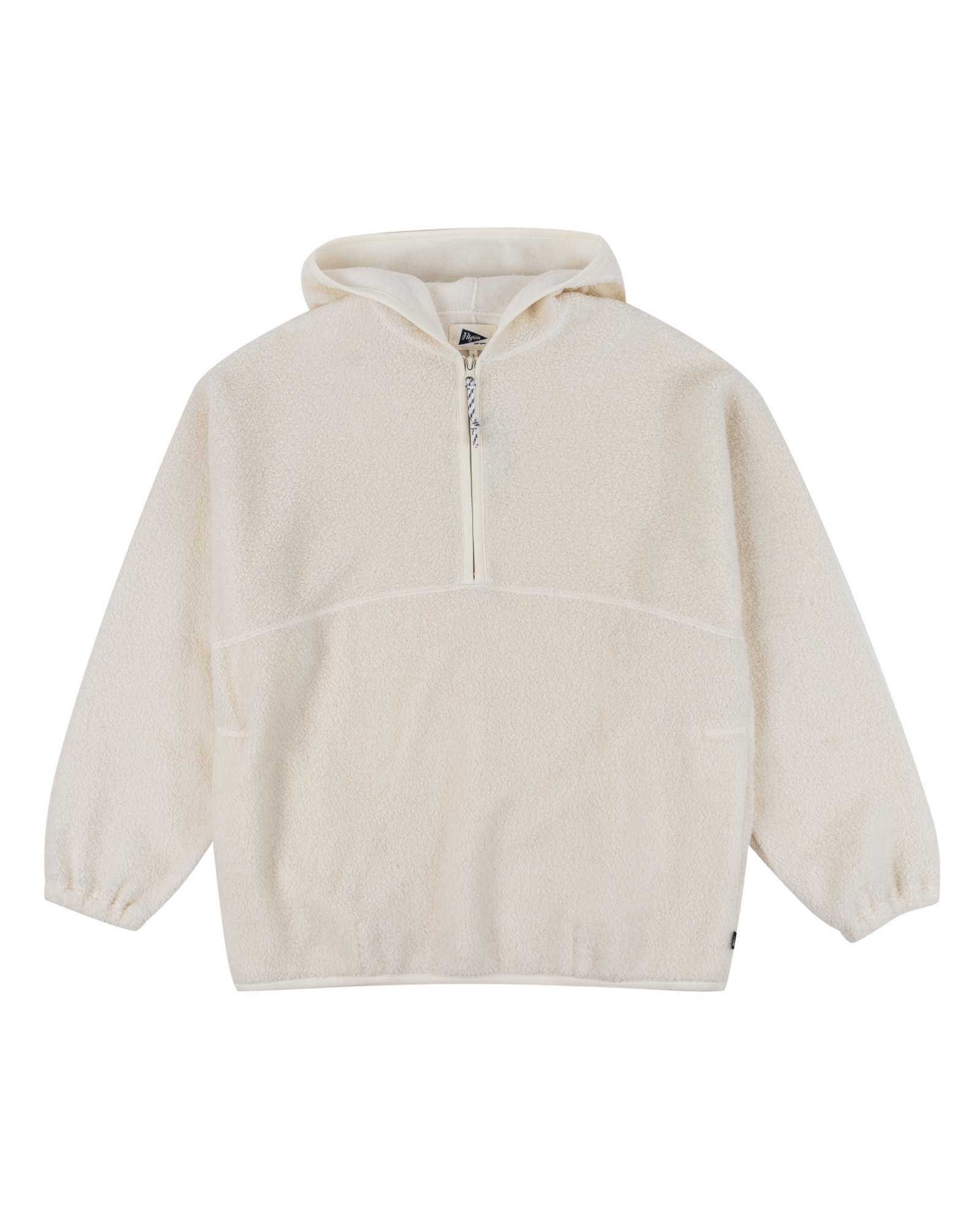 Pilgrim Surf + Supply - Jacket - Conrad Hooded Quarter Zip - White
