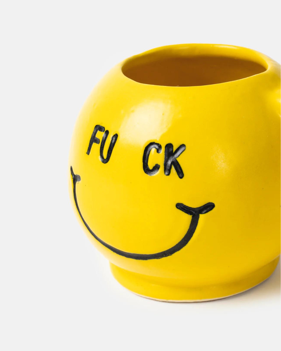 General Admission - Accessories - FUCK Ceramic Mug - Yellow