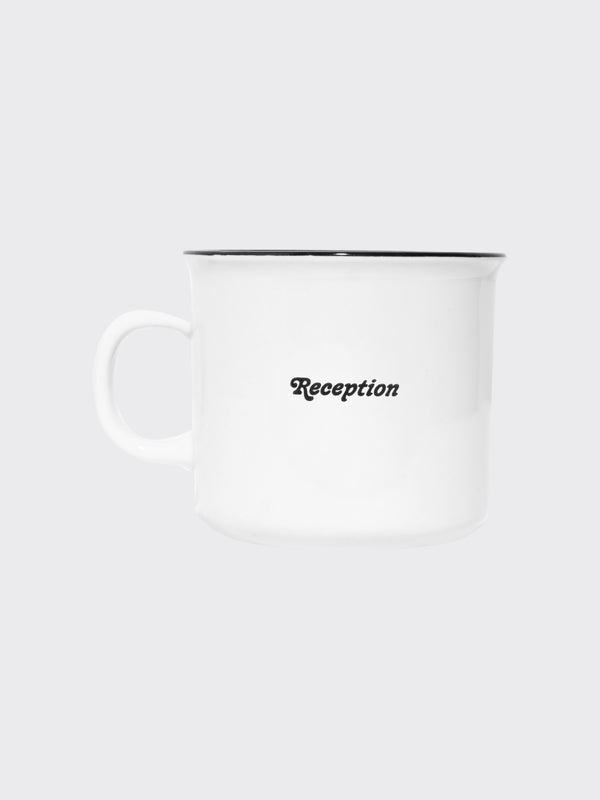Reception - Accessory - Mug - Ceramic - White & Black
