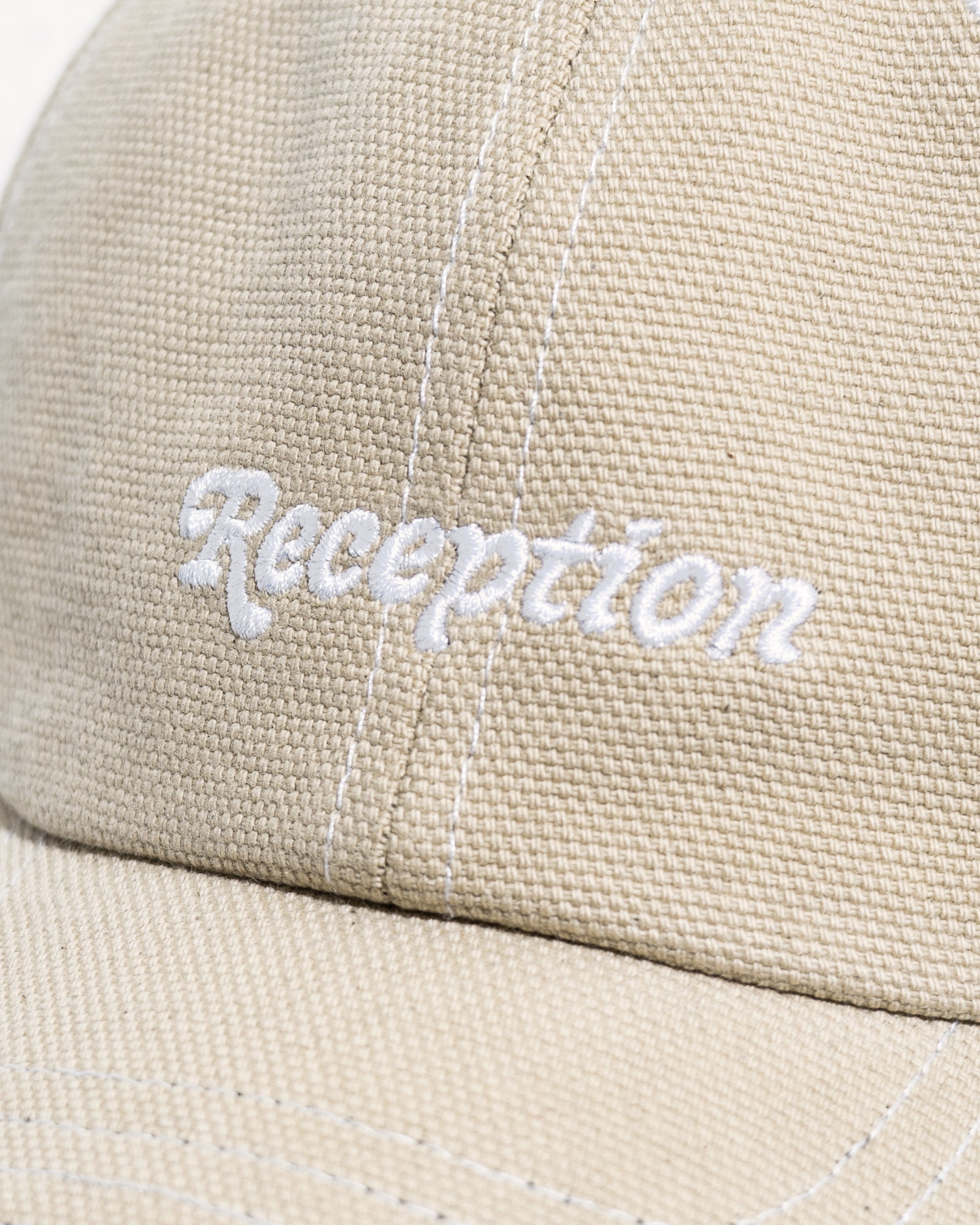 Reception - Hat - Contrast - 6 Panel Cap - Sand
