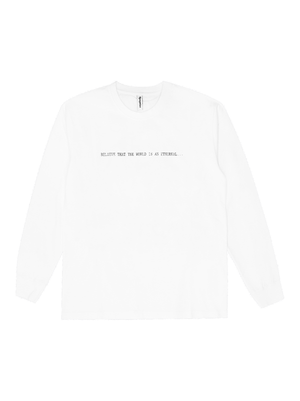 Reception - Tee - Ethereal - LS Tee - White