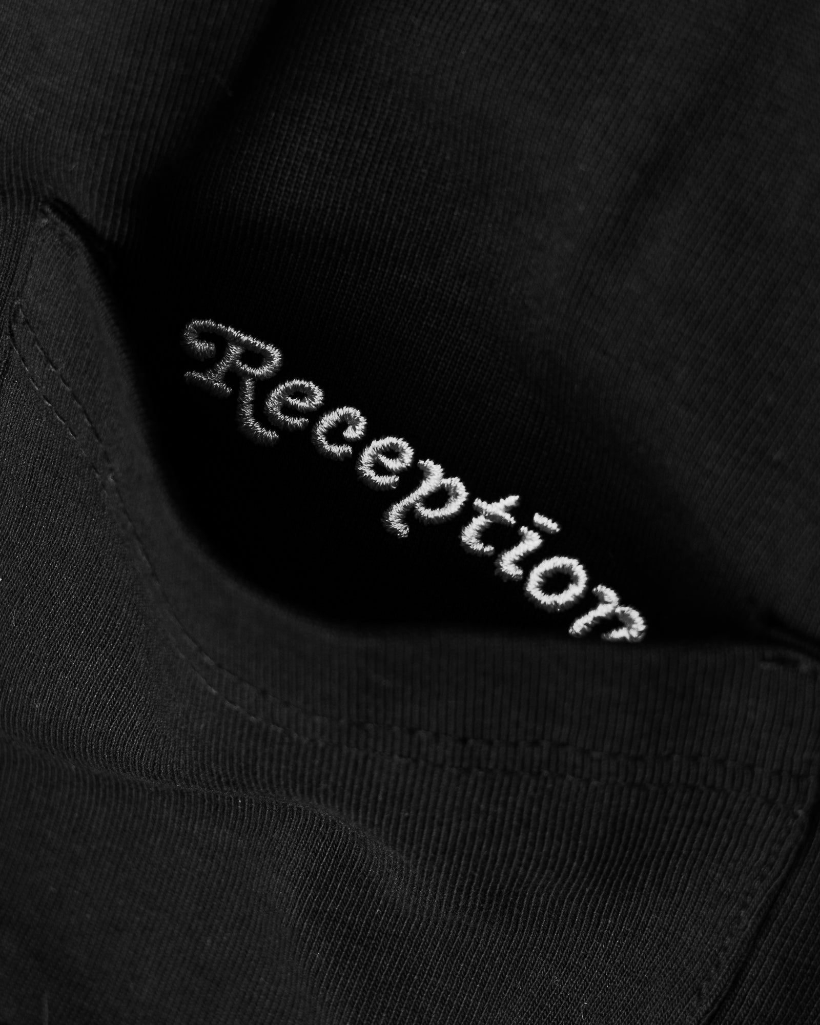 Reception - Tee - LS Pocket - Rugby Tee - Black