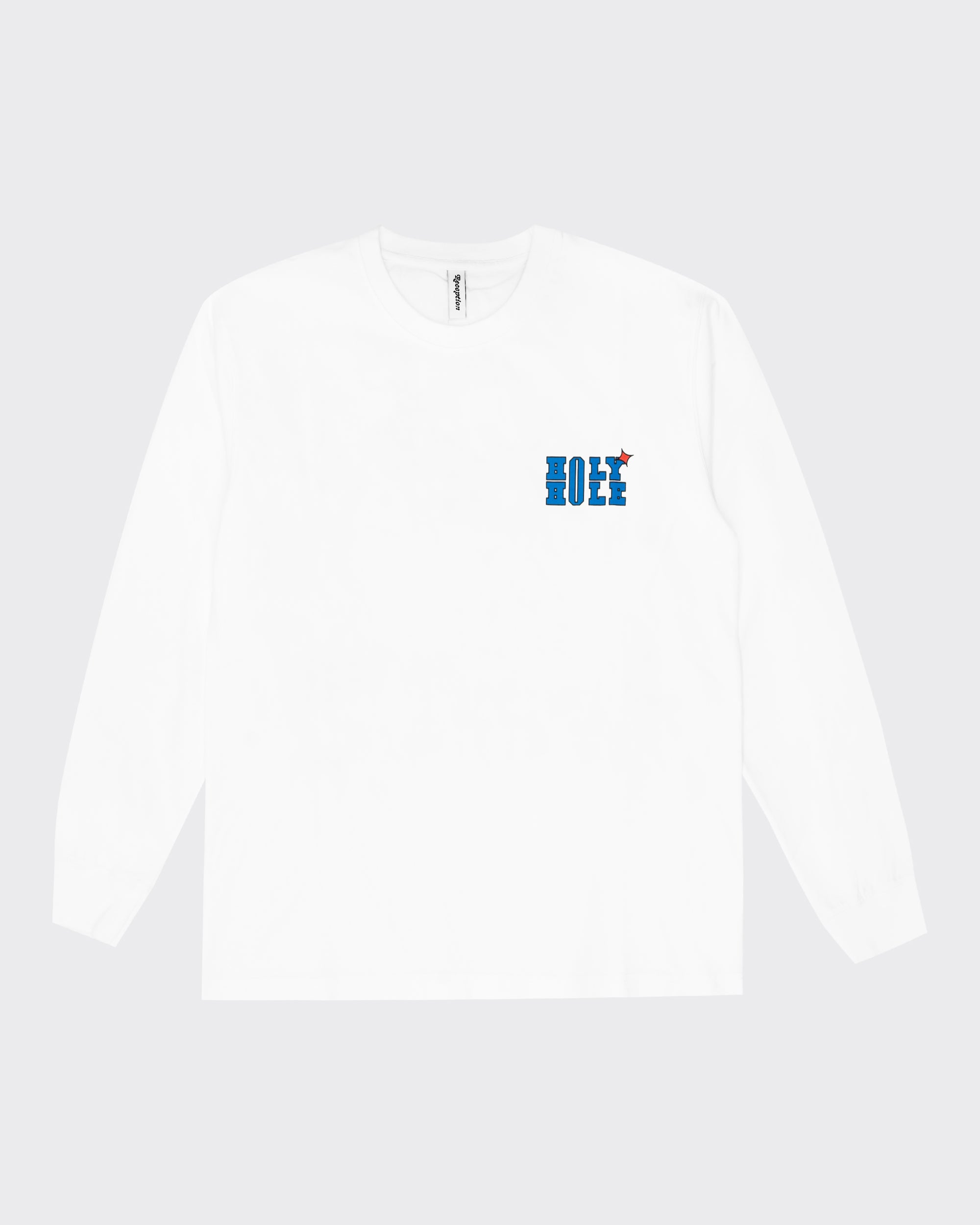 Reception - Tee - Holy - LS Tee - White