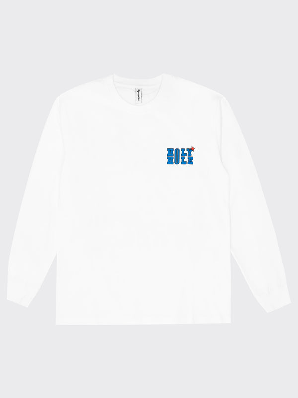 Reception - Tee - Holy - LS Tee - White