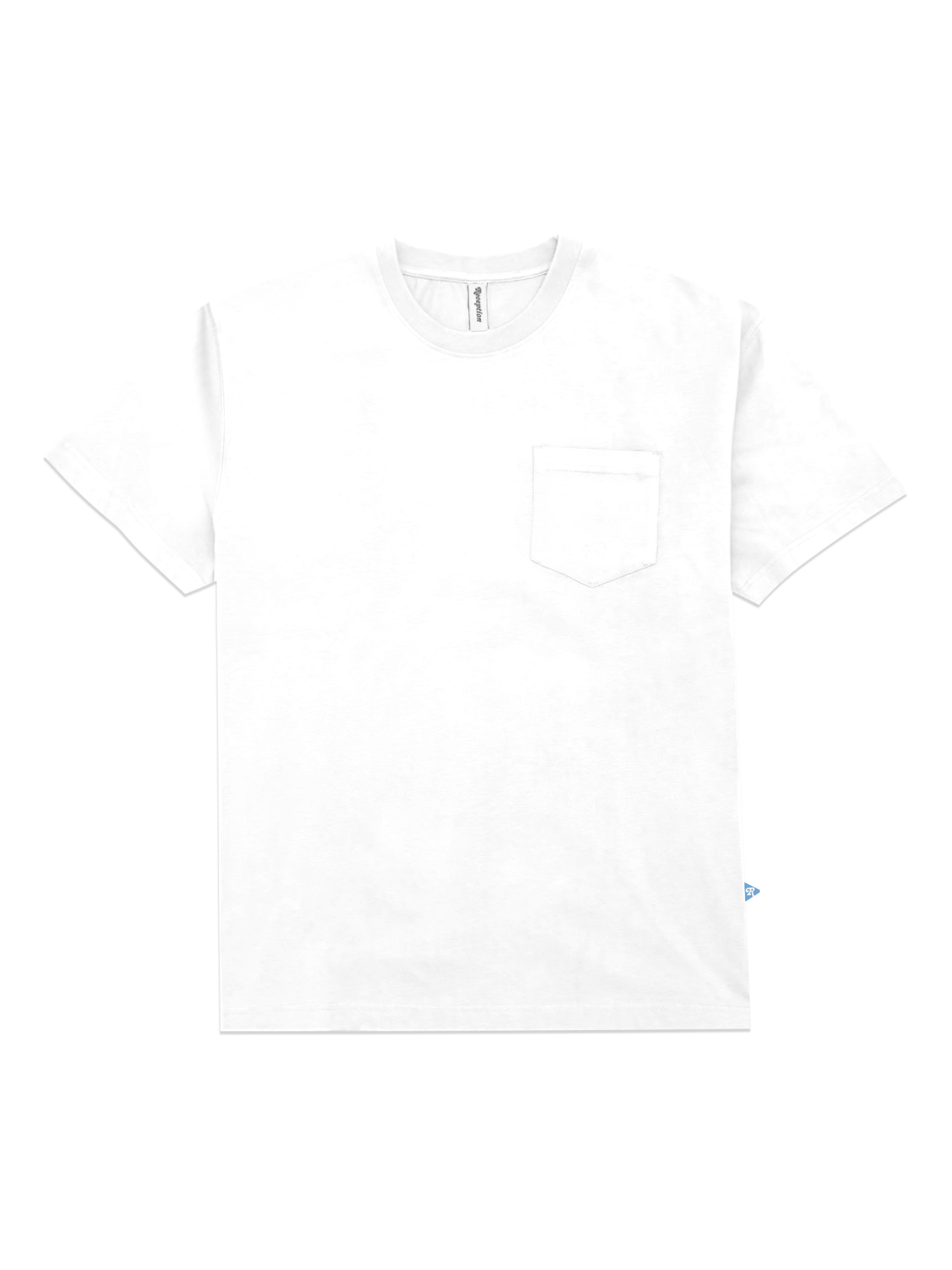 Reception - Tee - Dining - SS Pocket Tee - White