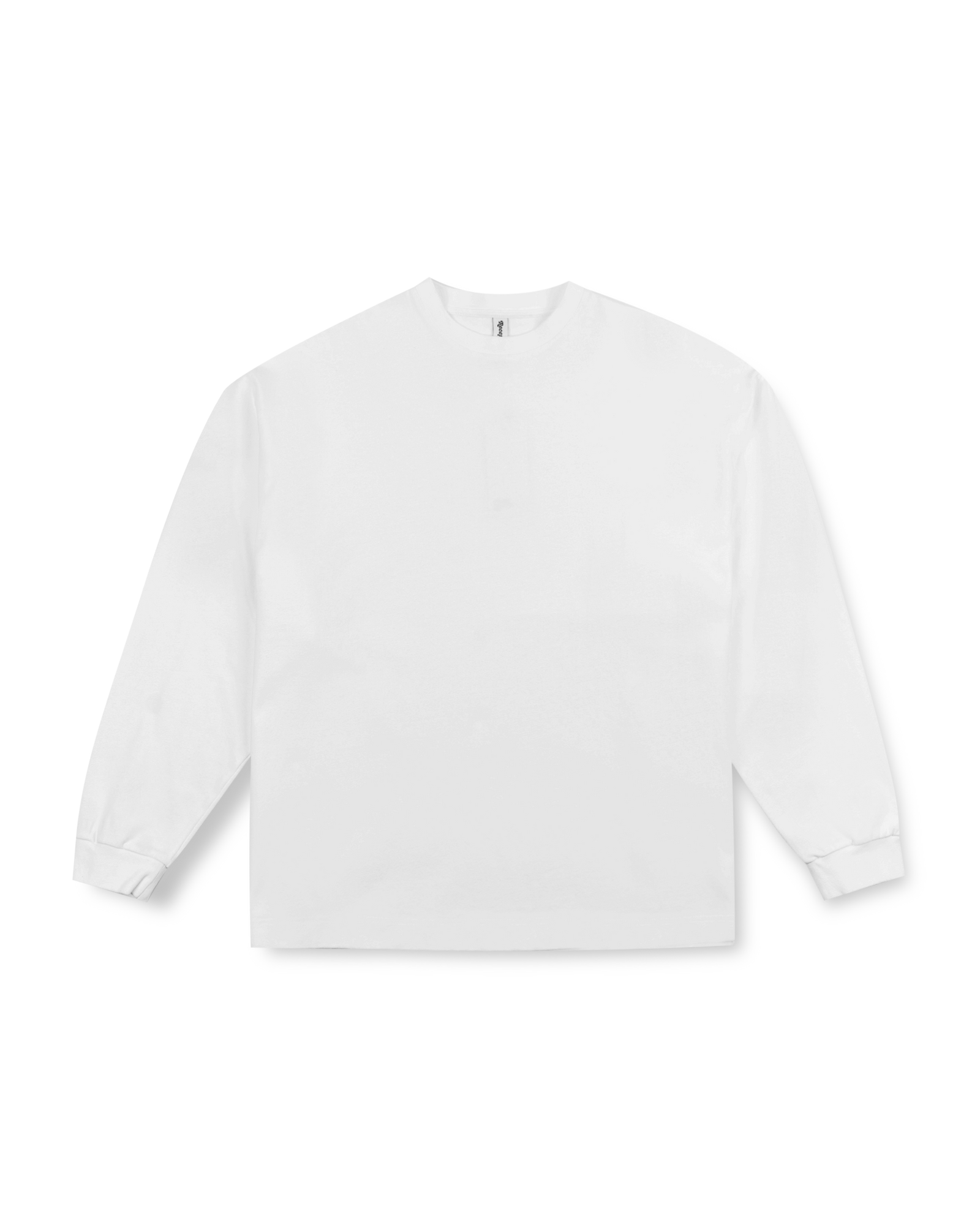 Reception - Tee - Cherry - LS Tee - White