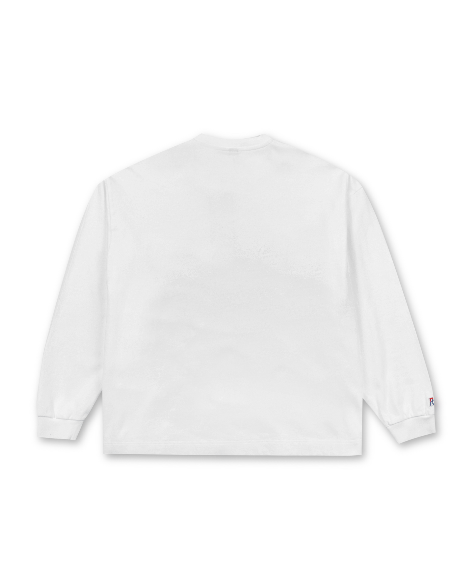 Reception - Tee - Cherry - LS Tee - White