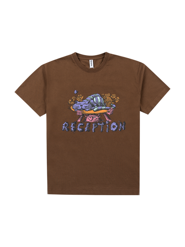 Reception - Tee - Creepy - SS Tee - Choco Brown