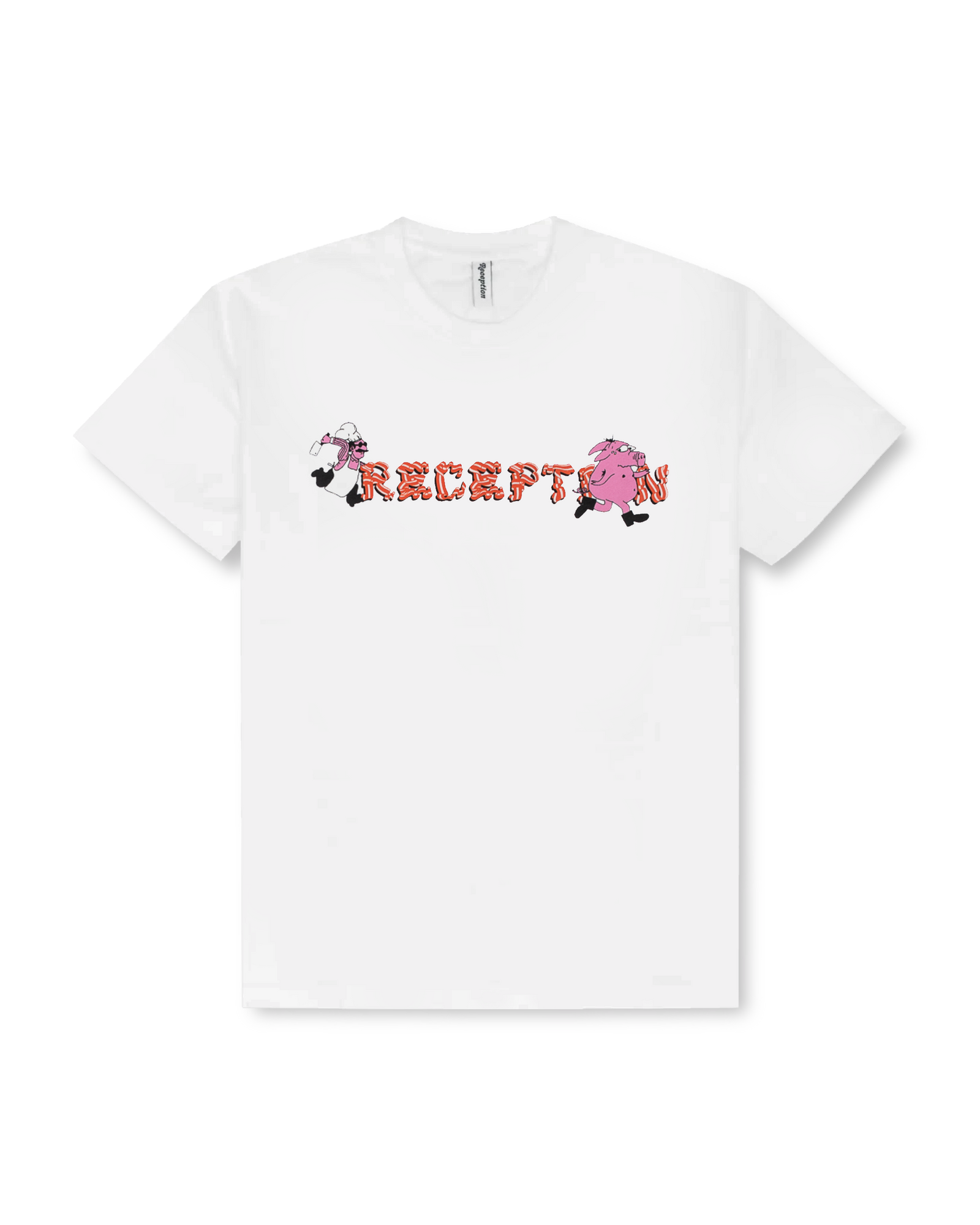 Reception - Tee - Bacon - SS Tee - White