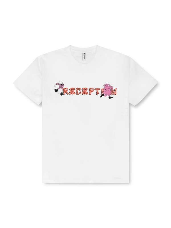 Reception - Tee - Bacon - SS Tee - White