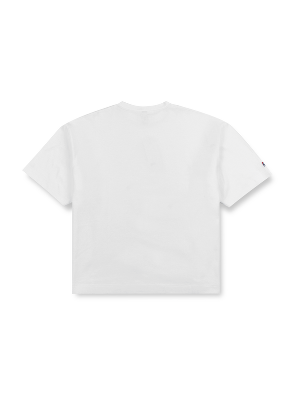 Reception - Tee - Cherry - SS Tee - White