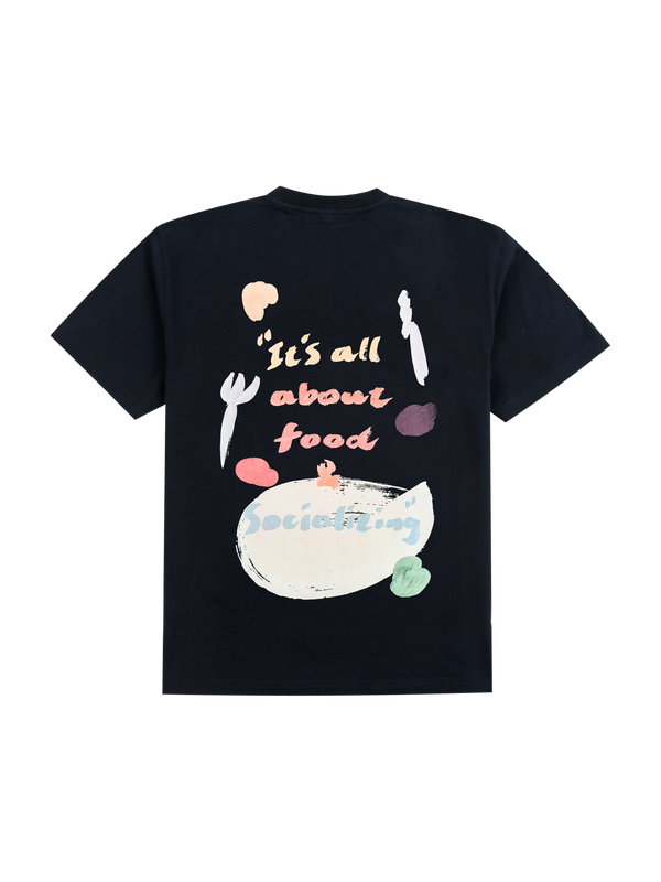 Reception - Tee - Food - SS Tee - Dark Navy