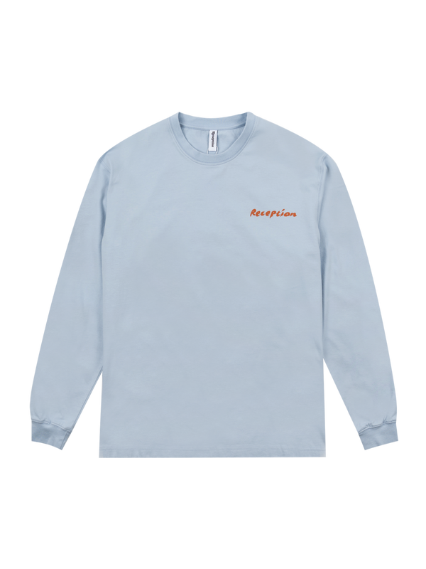 Reception - Tee - Food - LS Tee - Ice Blue