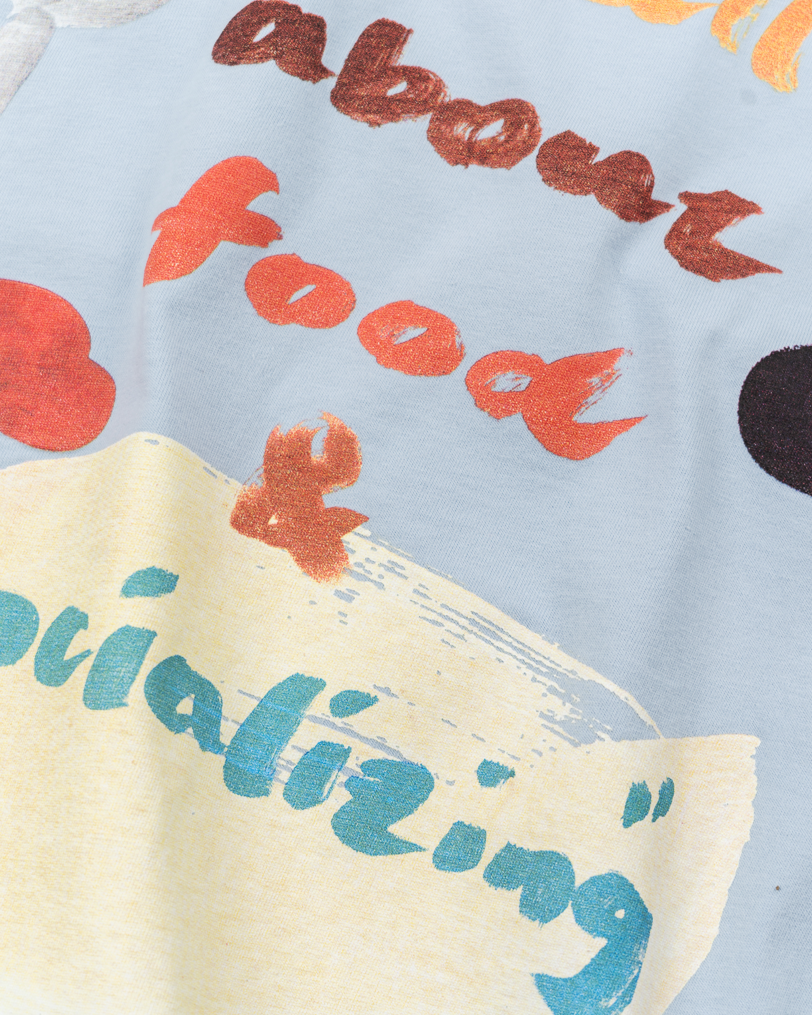 Reception - Tee - Food - LS Tee - Ice Blue