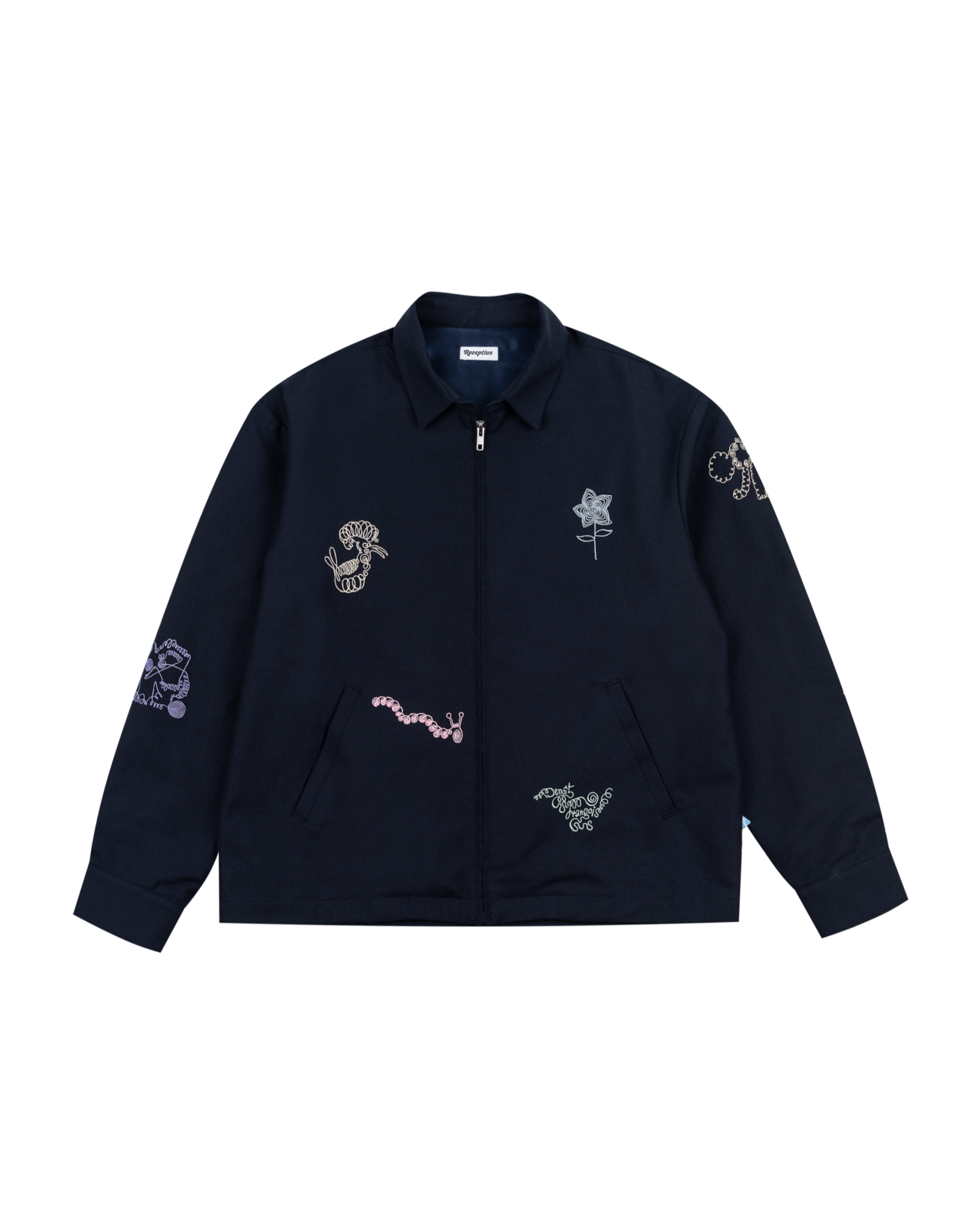 Reception - Jacket - Ryo - Club Merino Jacket - Dark Navy