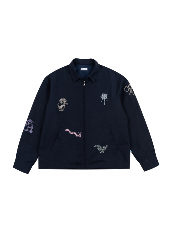 Reception - Jacket - Ryo - Club Merino Jacket - Dark Navy