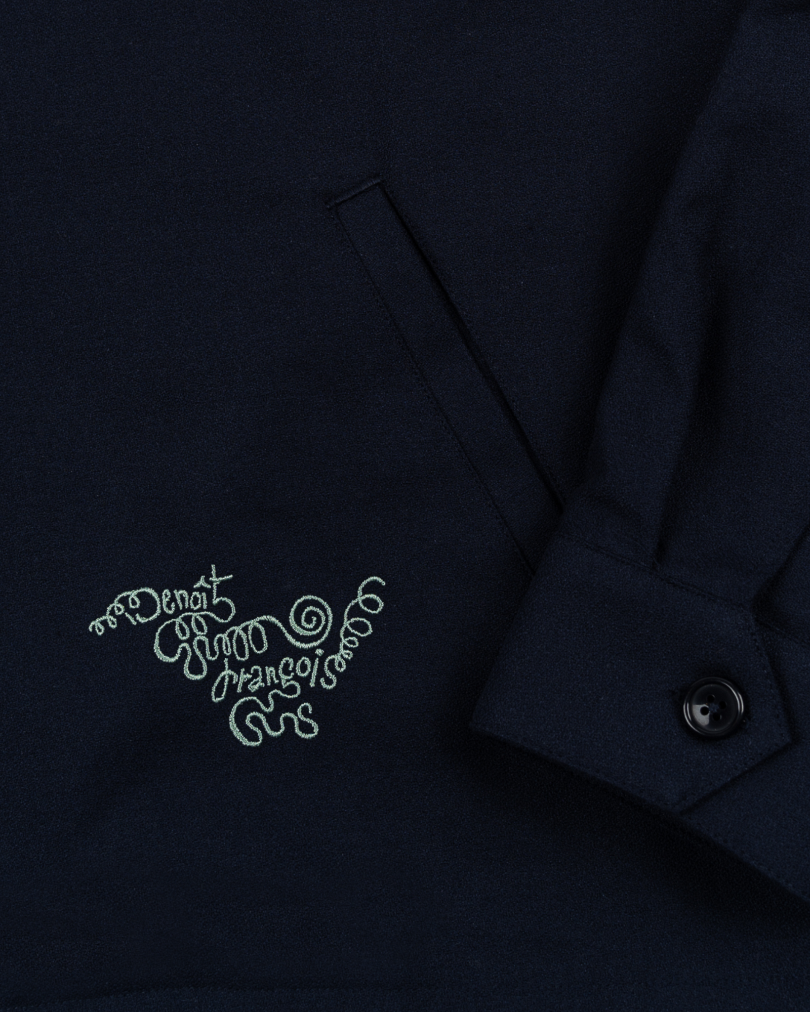 Reception - Jacket - Ryo - Club Merino Jacket - Dark Navy