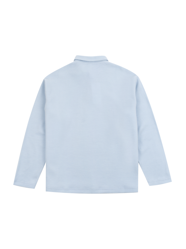 Reception - Knit - Interlock - Polo Sweat - Ice Blue