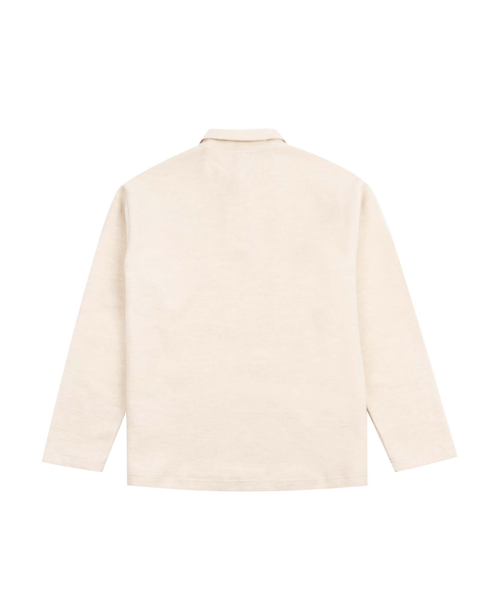 Reception - Knit - Interlock - Polo Sweat - Butter White