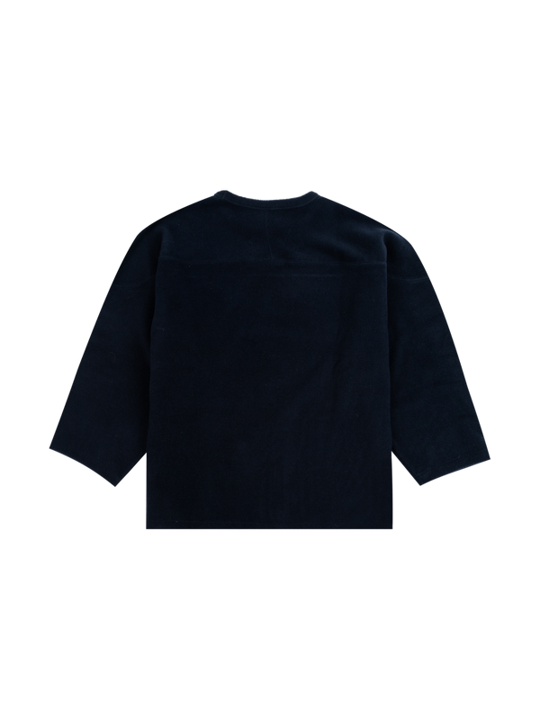 Reception - Knit - Interlock - Panel Sweat - Dark Navy