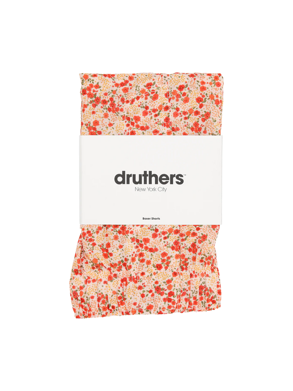 Druthers - Accessories - Organic Cotton Micro Floral - Boxer Shorts - White