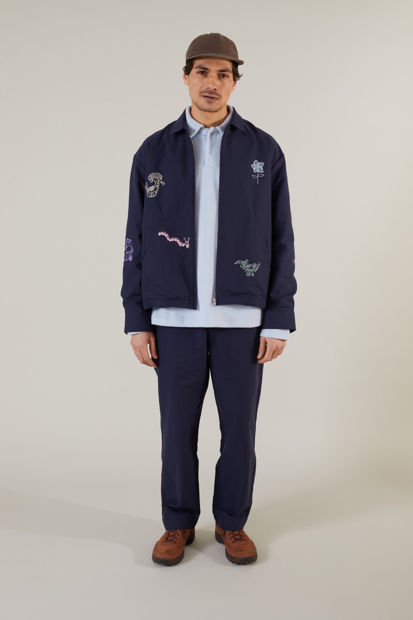 Reception - Jacket - Ryo - Club Merino Jacket - Dark Navy