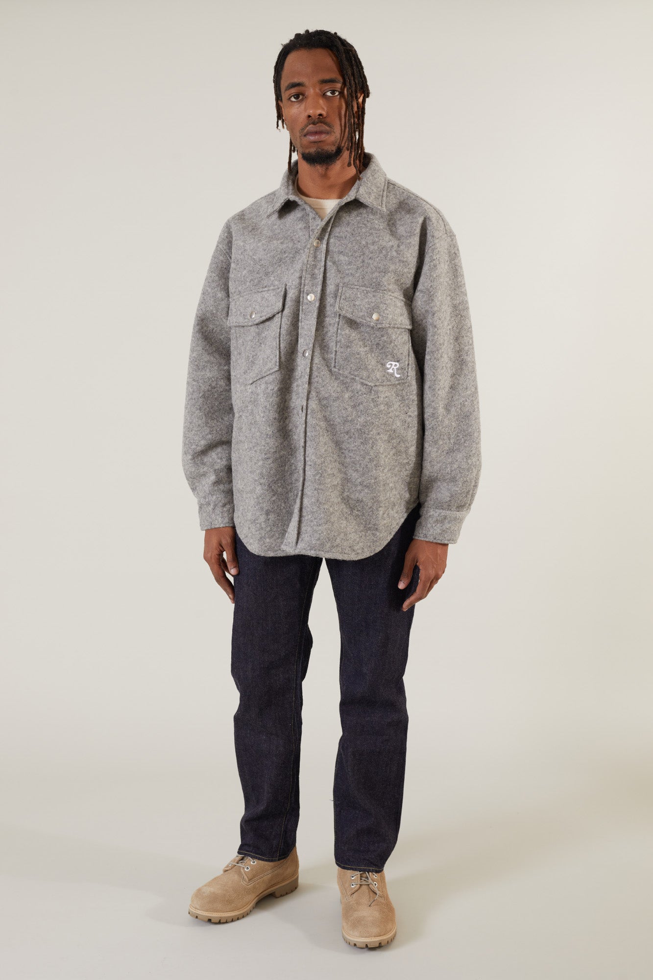 Reception - Jacket - 3L - Overshirt - Ash Grey