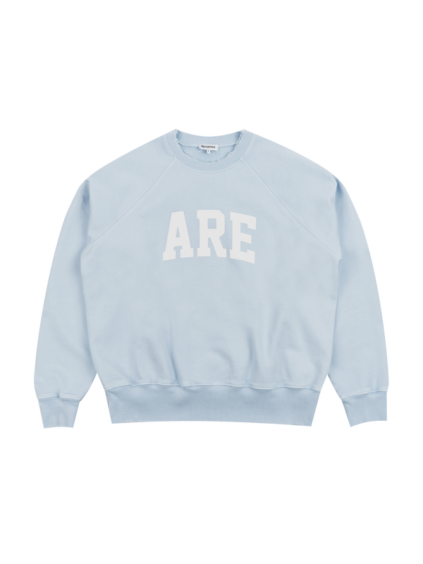 Reception - Sweat - Rare - Raglan Sweat - Ice Blue