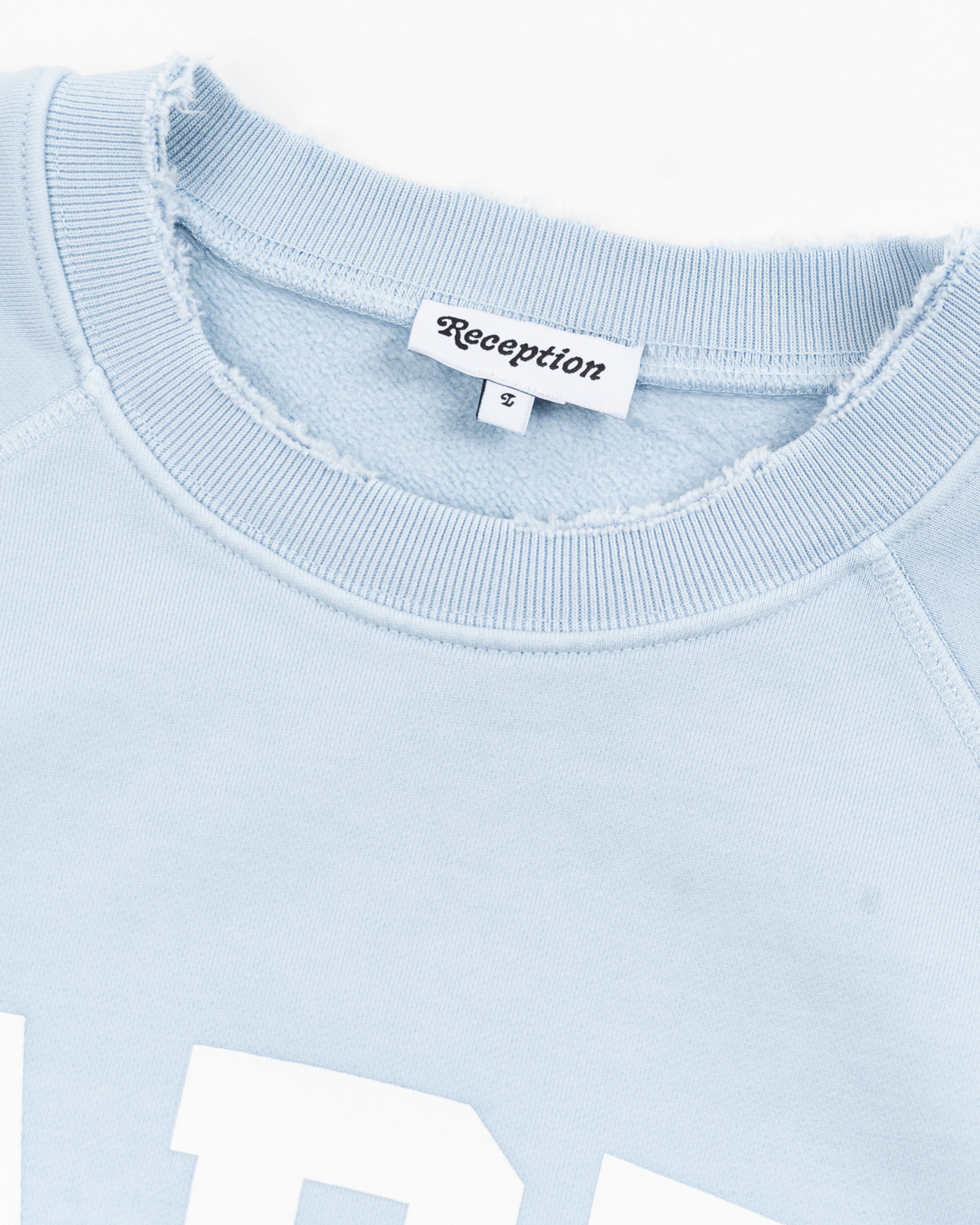 Reception - Sweat - Rare - Raglan Sweat - Ice Blue