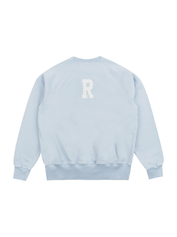 Reception - Sweat - Rare - Raglan Sweat - Ice Blue