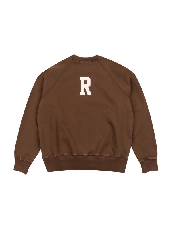 Reception - Sweat - Rare - Raglan Sweat - Choco Brown