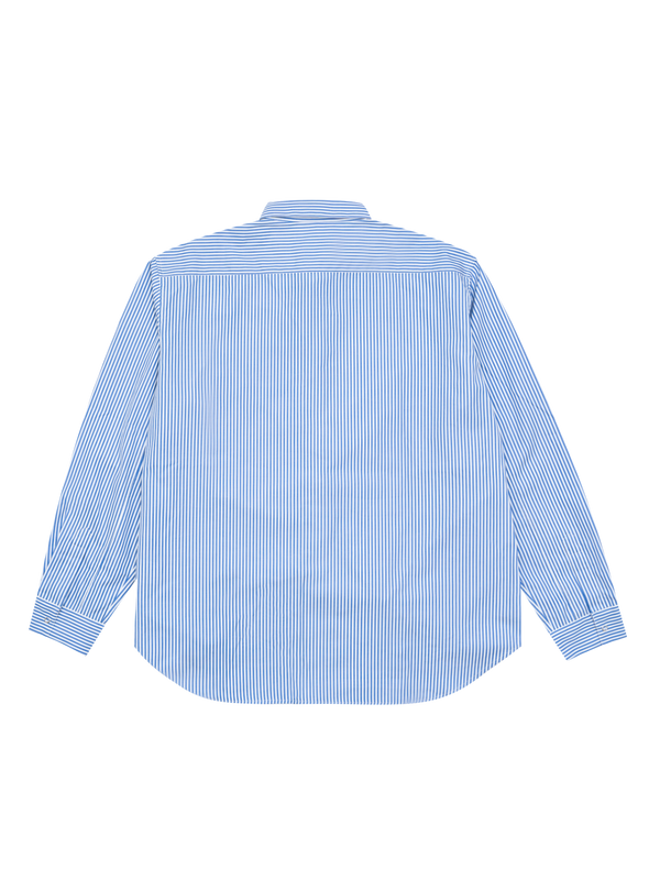 Reception - Shirt - Wolf - LS Shirt - White & Mid Blue