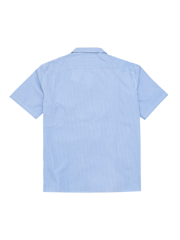 Reception - Shirt - Mia - SS Shirt - White & Mid Blue