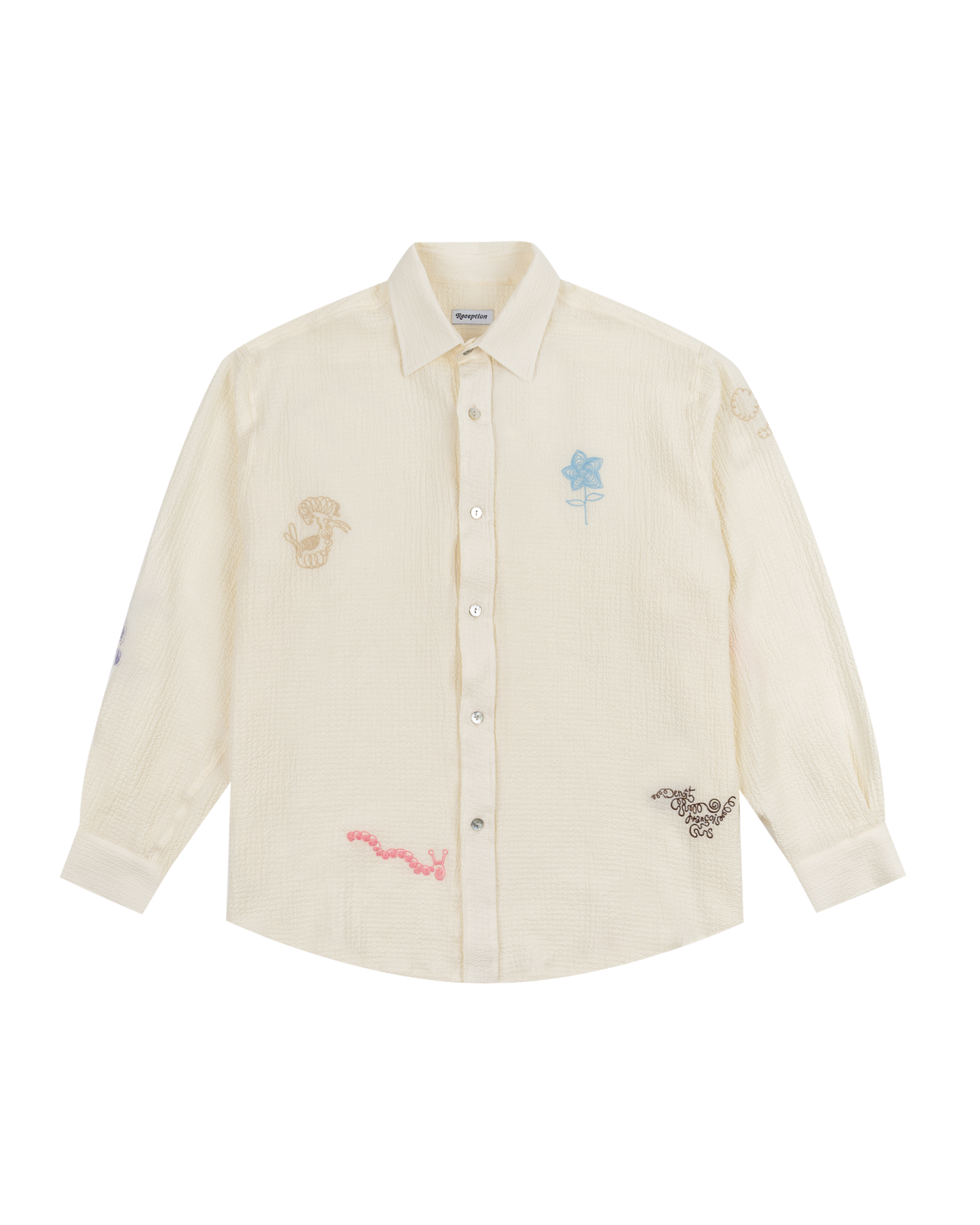 Reception - Shirt - Form Cashmere - Shirt - Butter White