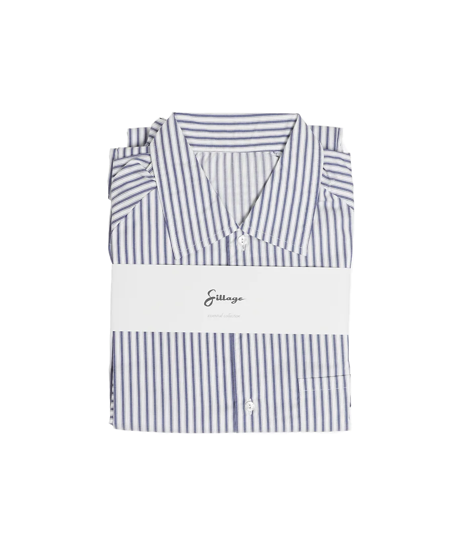 Sillage - Shirt - Pyjama - Shirt - White Stripe