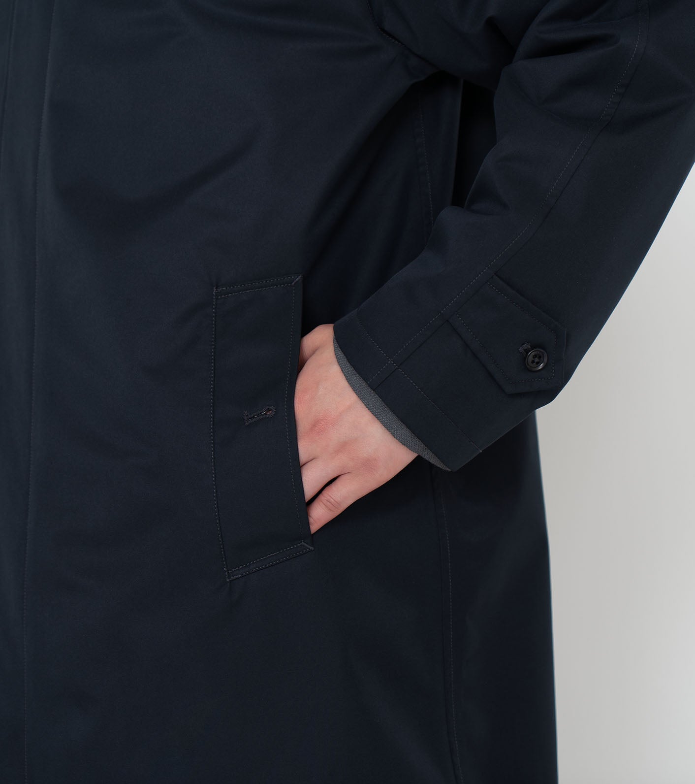 nanamica - Jacket - 2L GORE-TEX - Soutien Collar Coat - Beige
