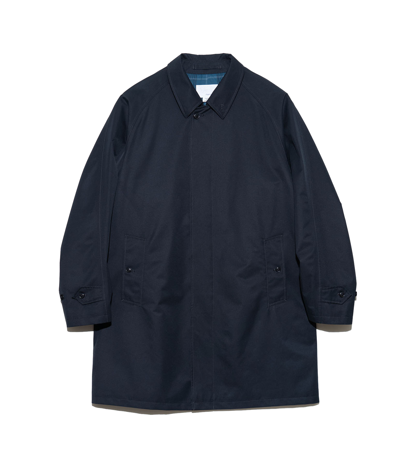 nanamica - Jacket - 2L GORE-TEX - Soutien Collar Coat - Navy