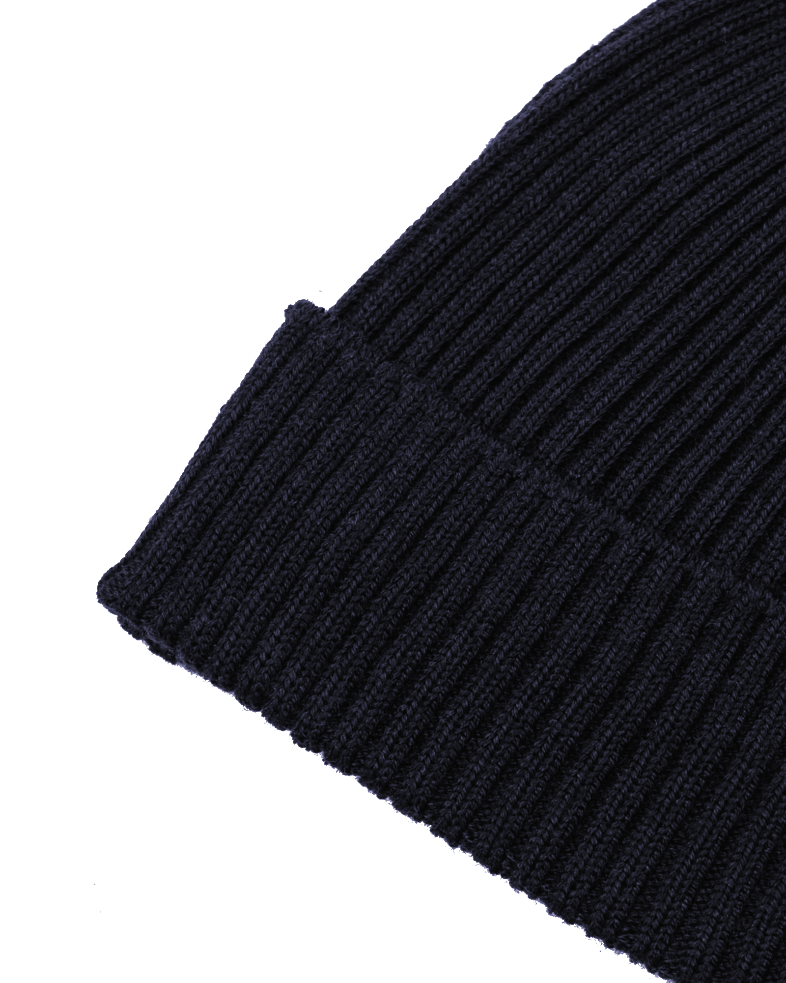 Batoner - Hat - Solid Wool - Knit Cap - Navy