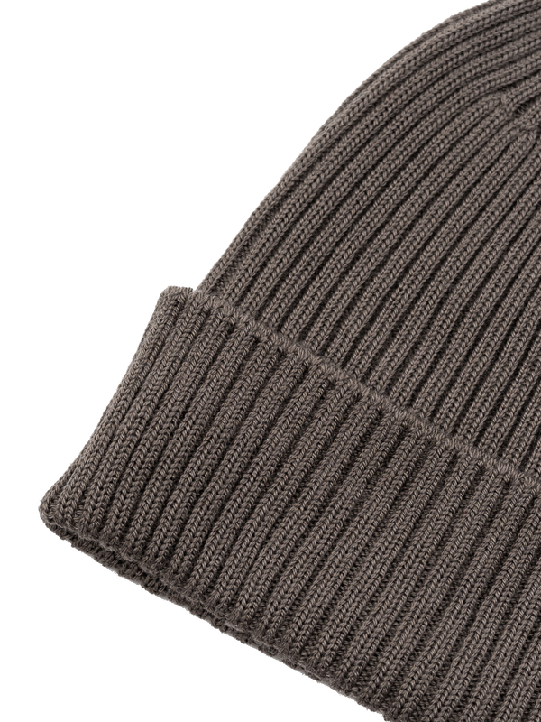 Batoner - Hat - Solid Wool - Knit Cap - Walnut
