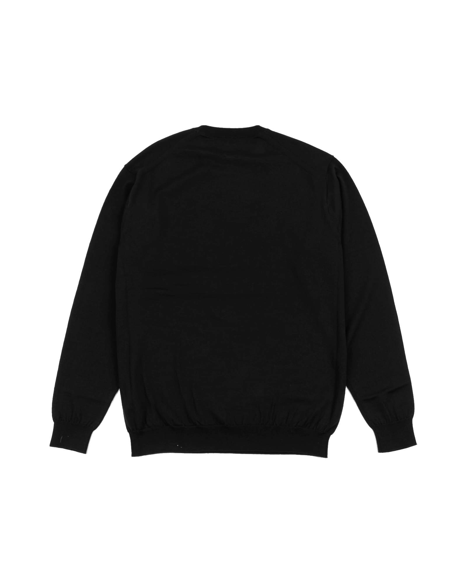 Batoner - Knit - Essential High Gauge - Crew Neck - Black