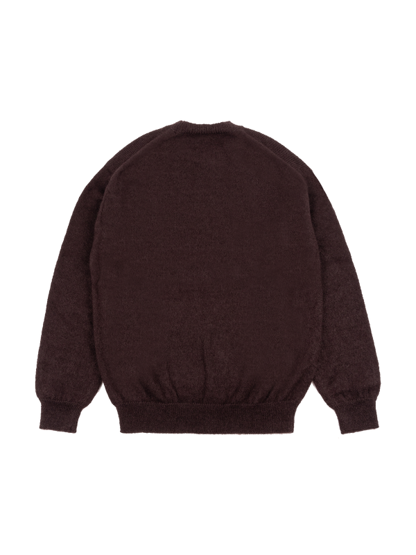 Batoner - Knit - Batoner For Reception - Crew Neck - Choco Brown