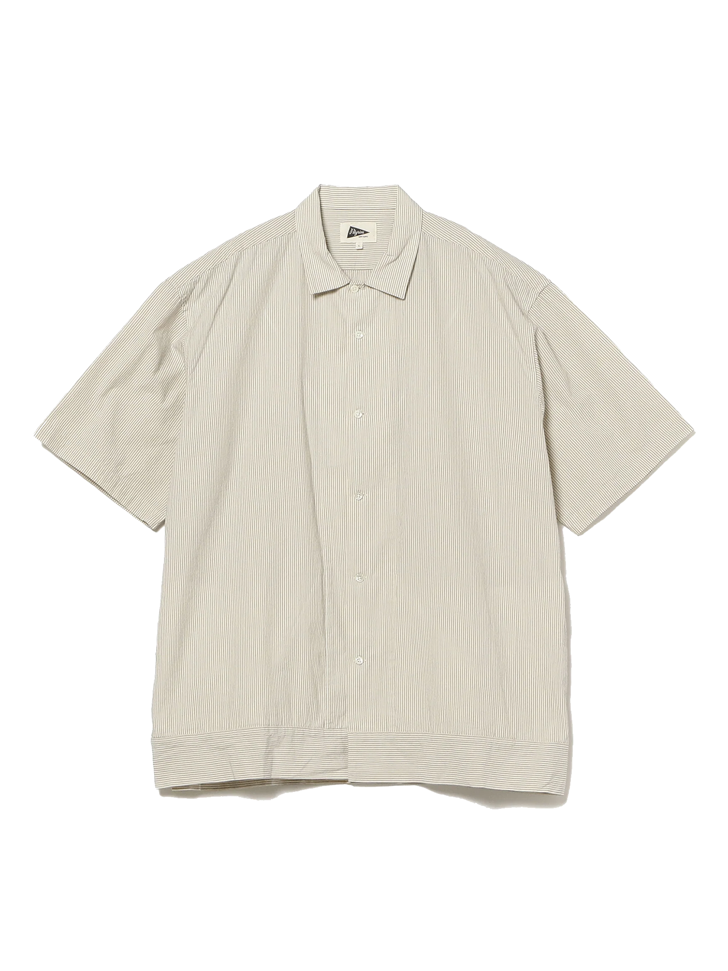 Pilgrim Surf + Supply - Shirt - Claude - Short Sleeve Shirt - Natural