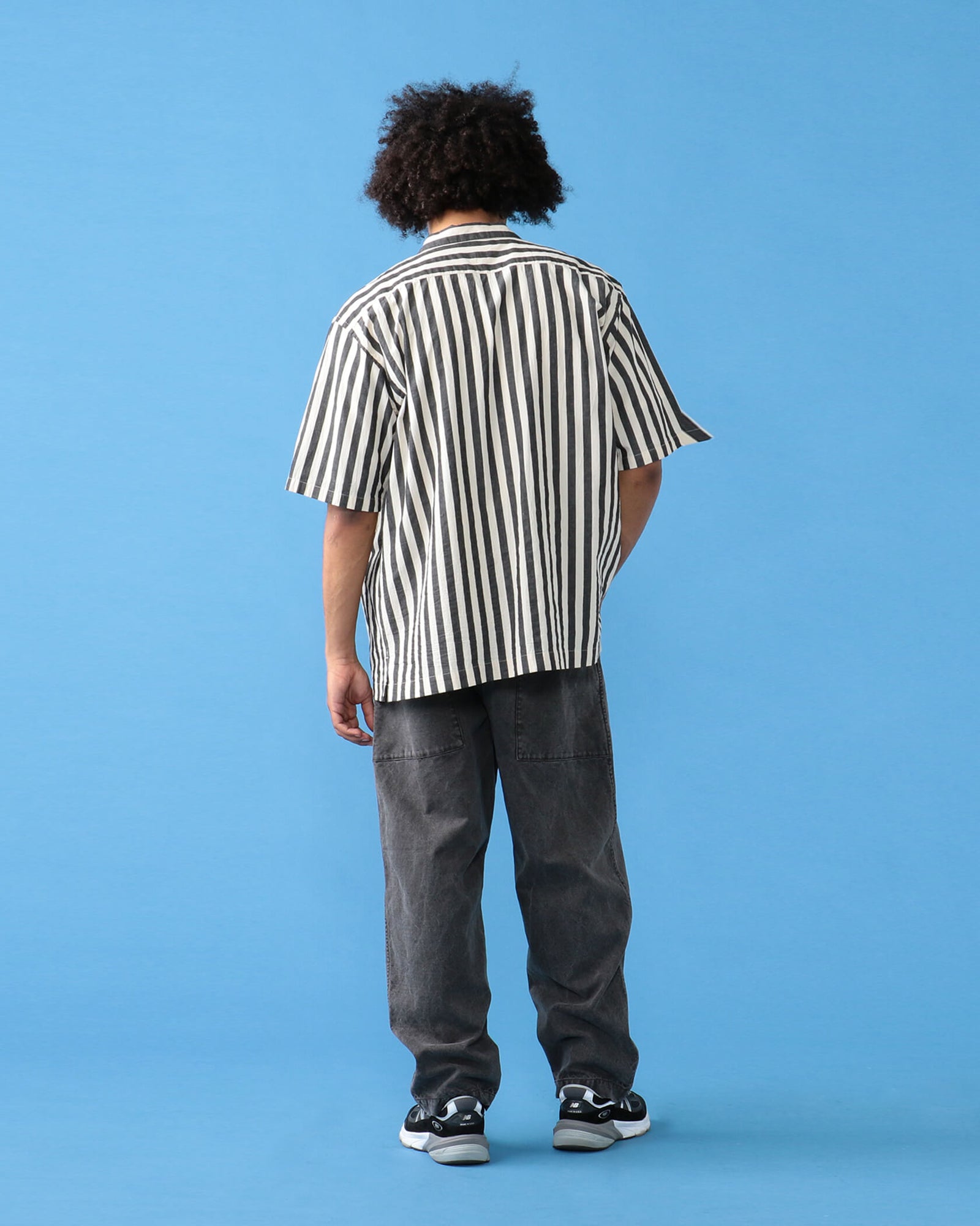 Pilgrim Surf + Supply - Shirt - Johnny Stripe - Short Sleeve Shirt - Bold Stripe